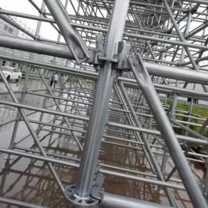 Architecture Ringlock System Scaffolding Q235 Steel Hot Dip Galvanized