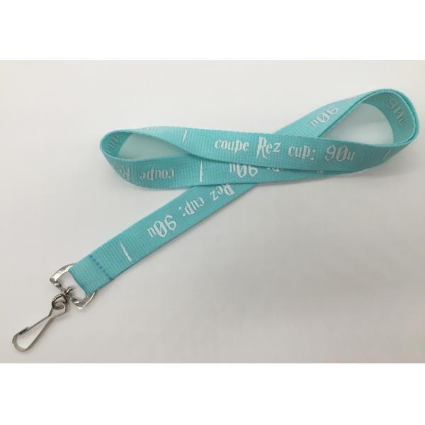 Promotions customized silk-screened printed polyester Lanyards for events