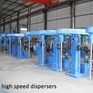 Quality Offset Printing Ink Disperser Mixer High Speed Dissolver Explosion Proof for sale