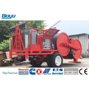 Quality 2×65kN Cable Stringing Equipment 2.5MPA Hydraulic Tensioner for sale