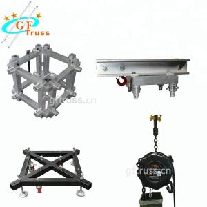 PVC Aluminum Lighting Truss Outdoor Concert Stage 60m Span Width