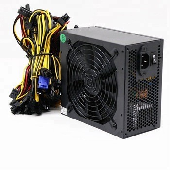 Buy Wholesale ATX PSU 1600w mean well switching power supply Quiet Fan 6 GPU Machine at wholesale prices