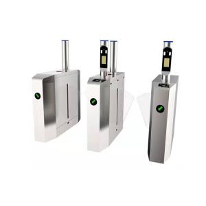 Face Recognition 100W Retractable Flap Barrier Turnstile