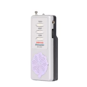 High Sensitive FM Speaker Radio OEM Mini Pocket Radio For Promotion Gift