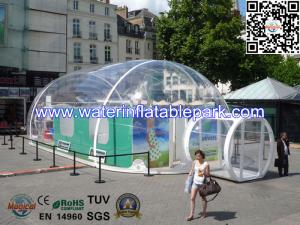 Quality Large Trade Show Inflatable Clear Tent Bubble Dome Tent For Display Event for sale