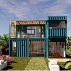 Specialized Expandable Container Houses Deluxe Prefabricated Villa House for