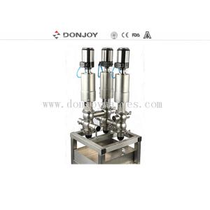 DN40 Hygienic Stainless Steel Mixproof valve with C top