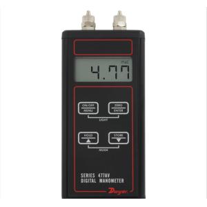 Dwyer 477AV-000 Digital Pressure Gauge 80mm Differential Pressure Manometer
