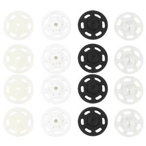 Plastic Polyester Snap Button Transparent Resin Buttons For set