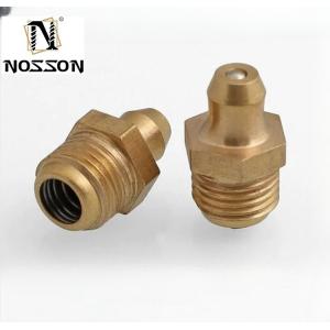 Customized Size All Thread Nipple 6mm 8mm 10mm 12mm 45 90 Degree Grease Fitting