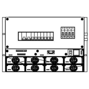 35A 60Hz AC Power Supply Smps 483mmx400mmx312mm LionRock OEM