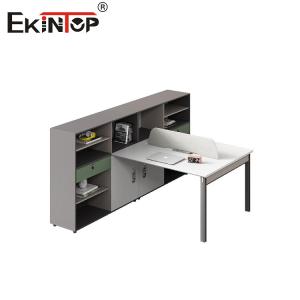 China High-Quality Wooden Office Space Workstation In Modern Style With Cabinet on sale