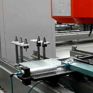 CNC ALUMINUM WINDOWS CURTAIN WALL MACHINE 3 AXIS HIGH PRECISION LEADING SCREWS