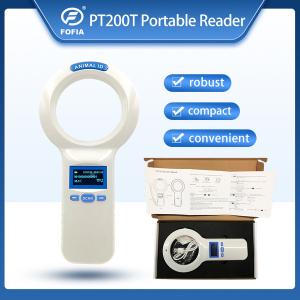 134.2KHz High Scan Sensitivity Animal Microchip Scanner 1000 Records Memory