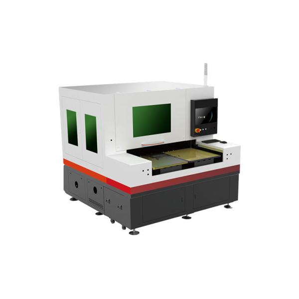 Buy Picosecond 80W Laser Cutting Machine Double Platform For Lighting Glass at wholesale prices