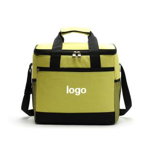 Aluminum Foil Insulated Cooler Lunch Bag 600D Plain