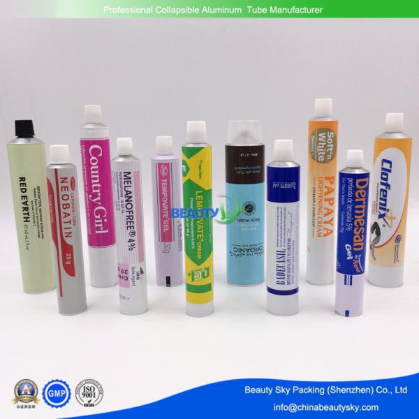 Dia. 13.5mm -- 40mm Pharmaceutical Gel Pharmaceutical Ointment Packaging