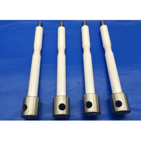 Buy Zirconia Ceramic Valve Rod / Ceramic Plunger  with Metal Housing for Pump at wholesale prices