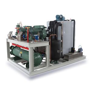 Quality 8000KG/24H Automatic Ice Storage System Flake Ice Making Machines Commercial Industry for sale