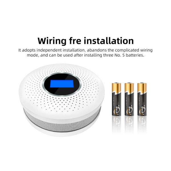 China Carbon Monoxide Alarm Detector,Smoke Detectors,Replaceable Battery-Operated CO Alarm Detector With Digital Display on sale China Carbon Monoxide Alarm Detector,Smoke Detectors,Replaceable Battery-Operated CO Alarm Detector With Digital Display on sale