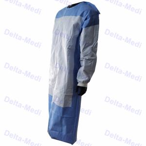 SMMS SMMMS Level 3 Surgical Gown Disposable Blue Medical For Surgery