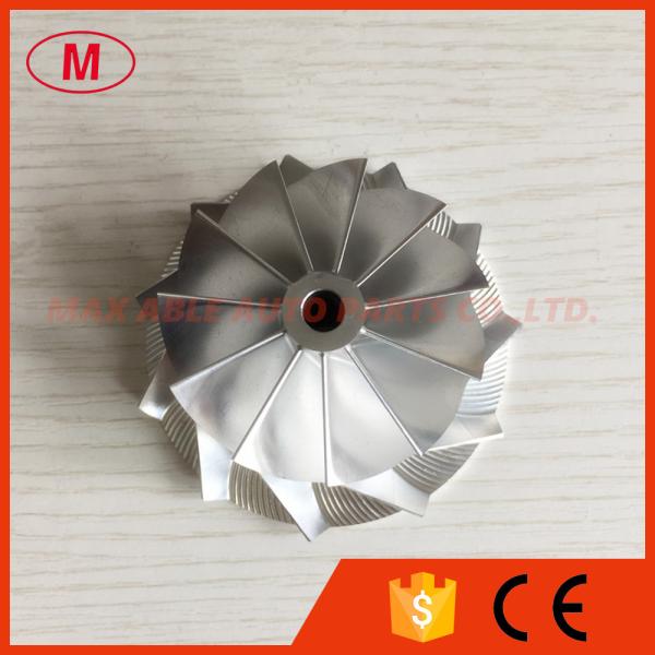 Buy CT26 53.11/71.00mm 11+0 blades performance Turbo aluminum 2618/billet compressor wheel at wholesale prices