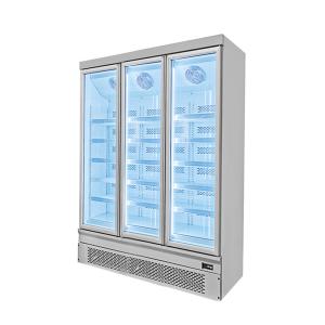 Silvery Bottom Mount Commercial Upright Freezer Chest Refrigeration 953L