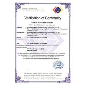 XINDA  PELOSI CO.,LIMITED Certifications
