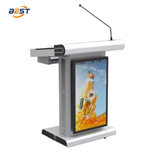 Android/Windows 7/8/10 Mobile Smart Digital Podium Hidden Cable Management 720kg
