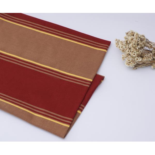 Buy Spring / Summer Season Striped Material Fabric With Yarn Dye Technology at wholesale prices