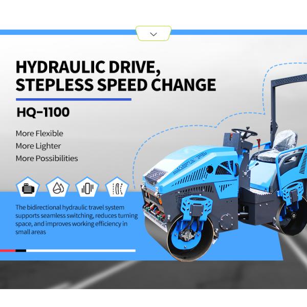 China Factory Road Machinery 1ton 2ton 3ton 4ton 5ton Mini Compactor Road Roller Compact Roller Rodillo Compactador