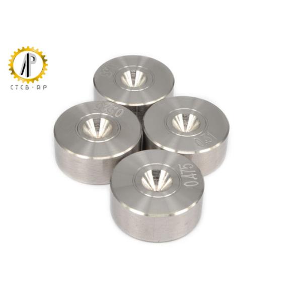 Buy 3-20 Micron Tungsten Carbide Dies Non -  Feerous Diamond Wire Drawing Dies at wholesale prices