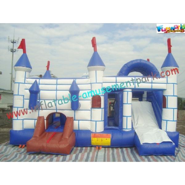 120 x 80 x 80CM Inflatable Bouncer Slide PVC Tarpualin , Water - Proof Kids Bounce House