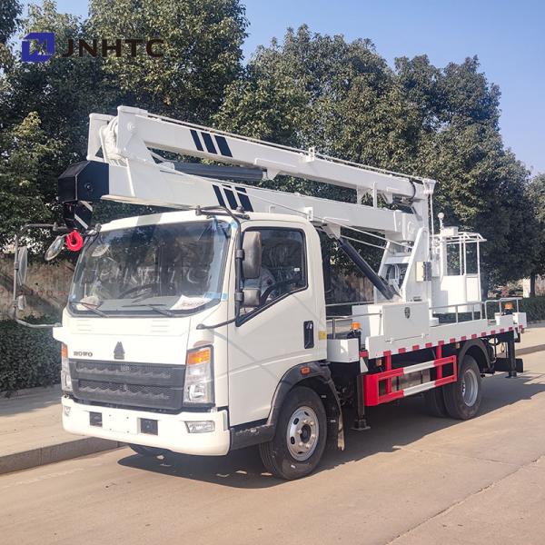 Buy Howo High Altitude Operation Truck 4x2 Light Truck With 16M Aerial Working Platform at wholesale prices