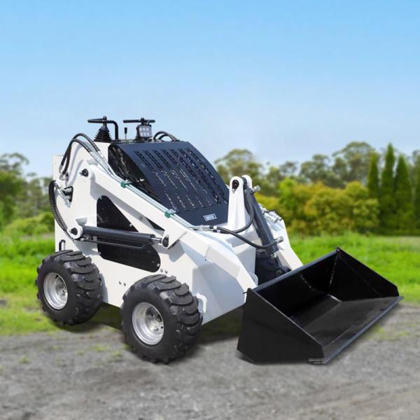 CE Skid Steer Loader Diesel Gasoline Wheel Mini Front End Skid Steer Loader With