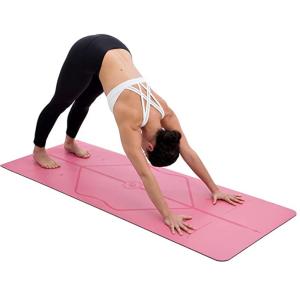 Best yoga mat with alignment lines, yoga mat with position lines, yoga mat with