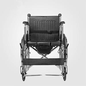 Elderly Multifunctional Drive Medical Wheelchairs 100kg Capacity With Toilet