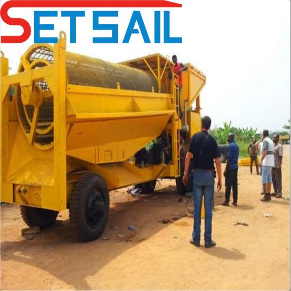 Customized Land Gold and Diamond Mining Machine with Max. Capacity 1000ton per