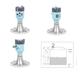FEEJOY 26G Anticorrosive Lens Type FEEJOY RRF Radar Level Transmitter Of Storage