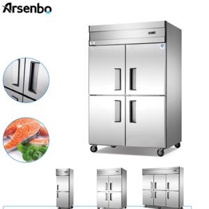 Soundless Restaurant Kitchen Fridge Freezer Anticorrosive 220V