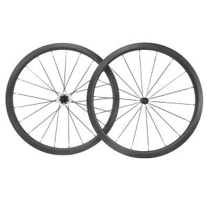 China 25mm Width 50mm Depth Road Bike Tubeless Carbon Wheel Set 38C-25-R7 and Customization on sale