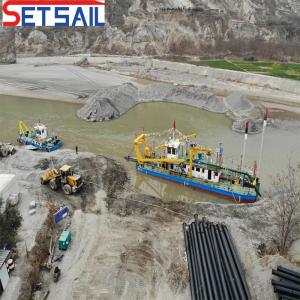 1100 Cubic Meter Hydraulic Cutter Suction Sand Dredger with Rexroth Control