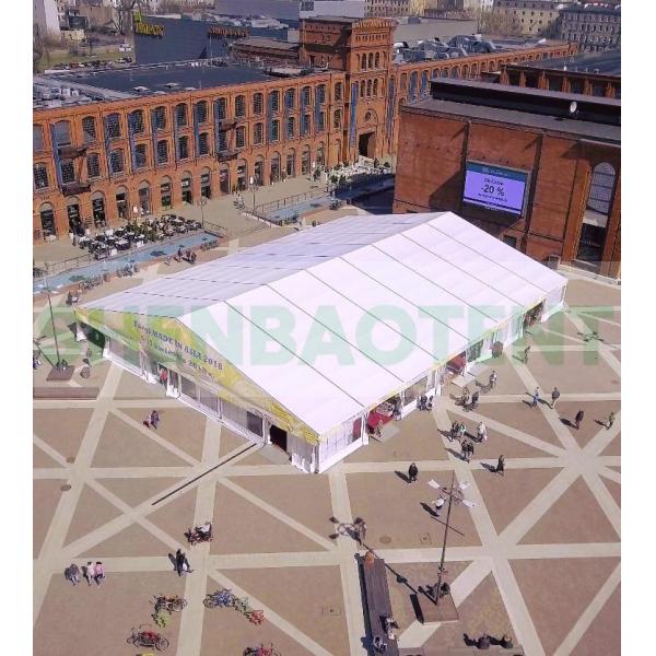 Four Seasons Aluminium Clear Span Tent , Marquee Party Tent Custom Size For Events Organizing