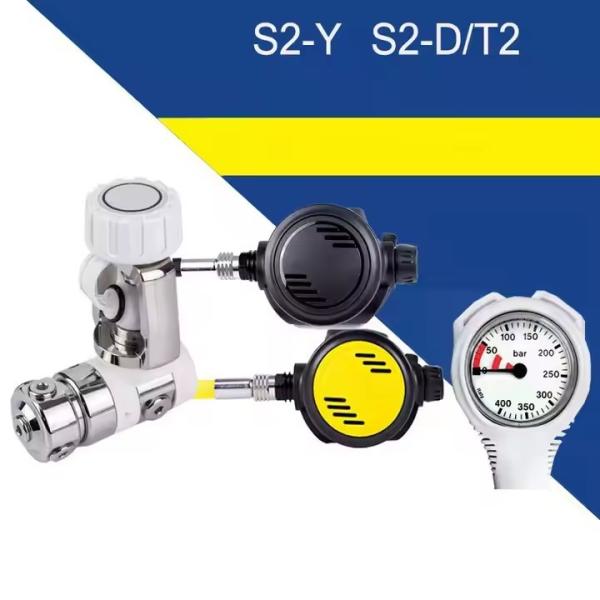 Lightweight Octopus Second Stage Diving Regulator For Recreational Activities