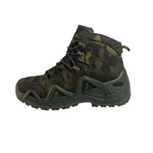 Outdoor Activities Military Style Army Boots with Mesh Lining Factory Standard