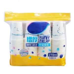 China 0.6 Mpa Air Req Cup Packing Machine 15 - 50 Um Thickness Of Film on sale