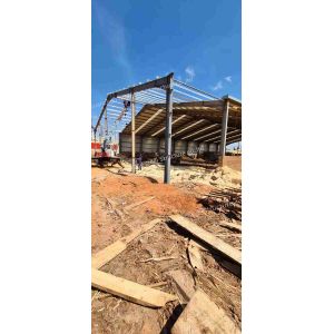 Prefabricated Steel Structure Warehouse Building Construction as Residential