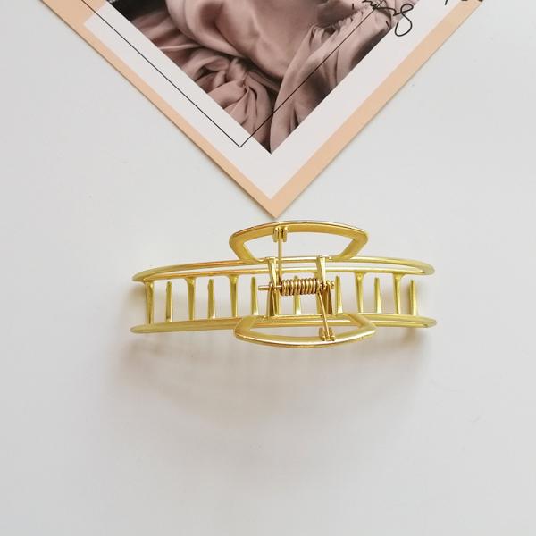 14 Cm 15cm Metal Gold Claw Hair Clips Fashion Accessories Large