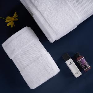 Customer Logo Hotel Style Luxury Bath Towel , Hotel Collection Towels Adults