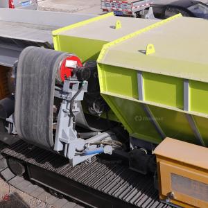 High Capacity Crawler Mounted Shredding Equipment Mobile Construction Waste Car